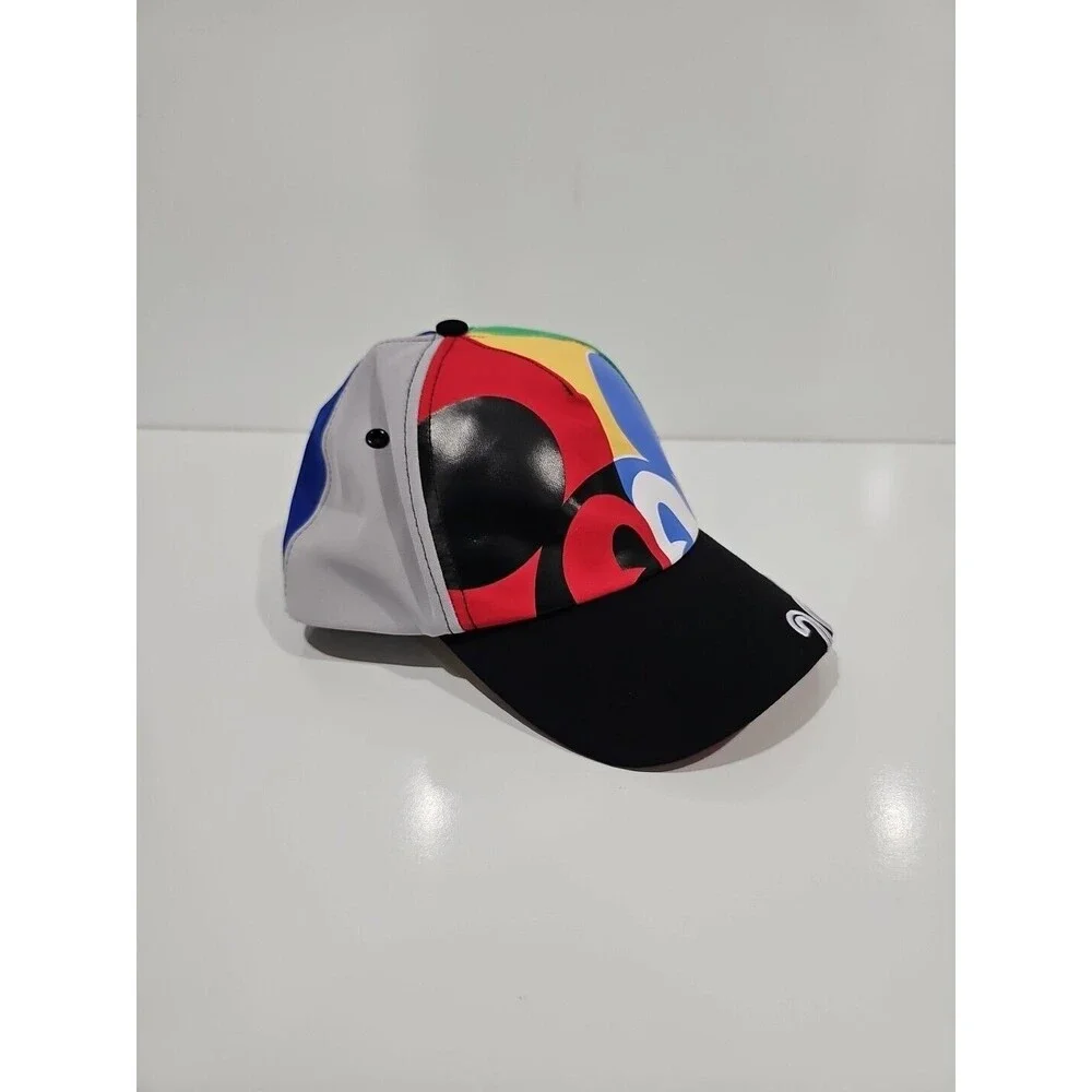 Walt Disney World Parks Mickey Mouse 2021 Multi-Color Adjustable Cap Hat Youth